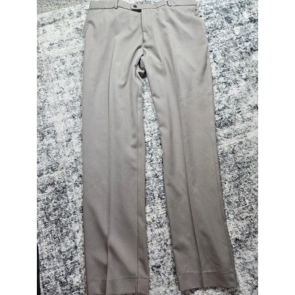 Peter Millar Pants Men's 38 X 34 Gray Crown Sport Performance Dress Pants