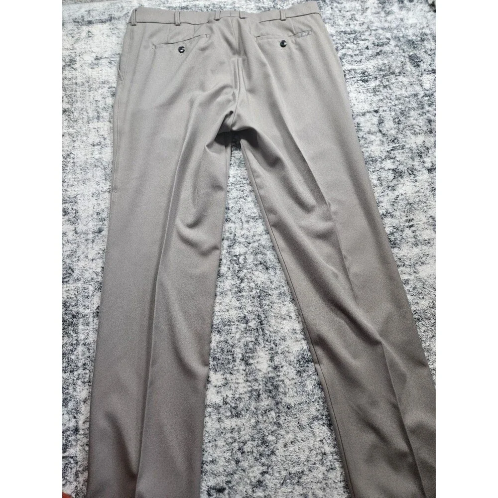 Peter Millar Pants Men's 38 X 34 Gray Crown Sport Performance Dress Pants