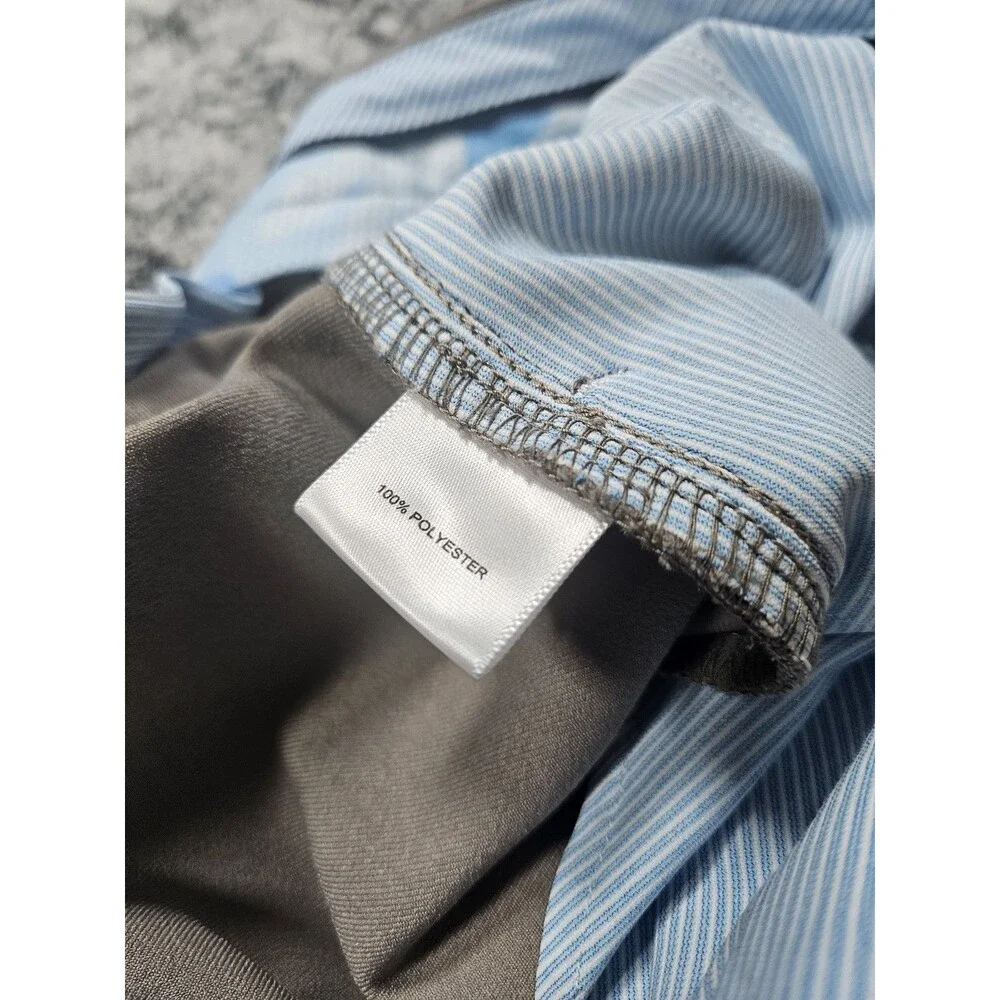 Peter Millar Pants Men's 38 X 34 Gray Crown Sport Performance Dress Pants
