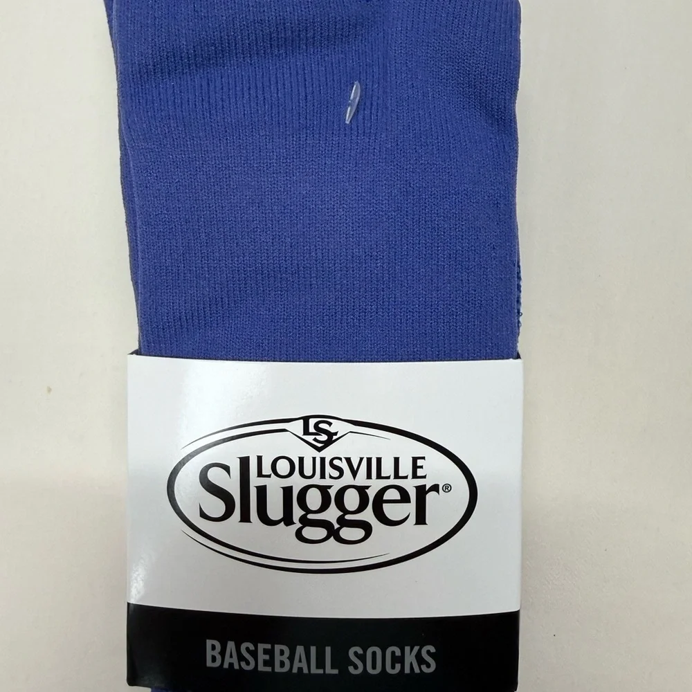 Louisville Slugger Men's Blue Athletic Socks