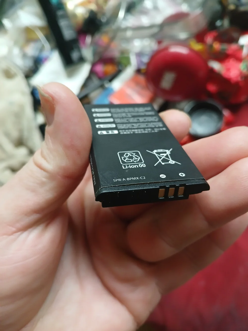 SPR-003 Black Rechargeable 3.7V 1750mAh Li‑Ion Battery Pack