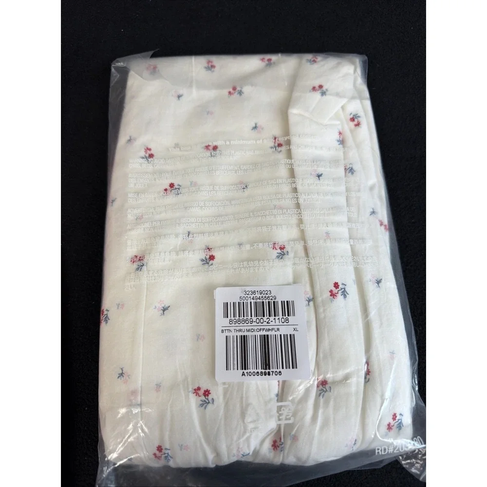Gap Kids Girls Ruched Dress Dress Lemon Print L(10) AOP 895056