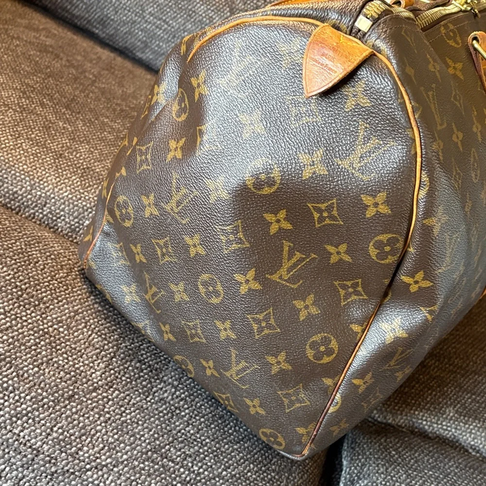 Louis Vuitton Keepal 50 Monogram Travel Bag Duffel