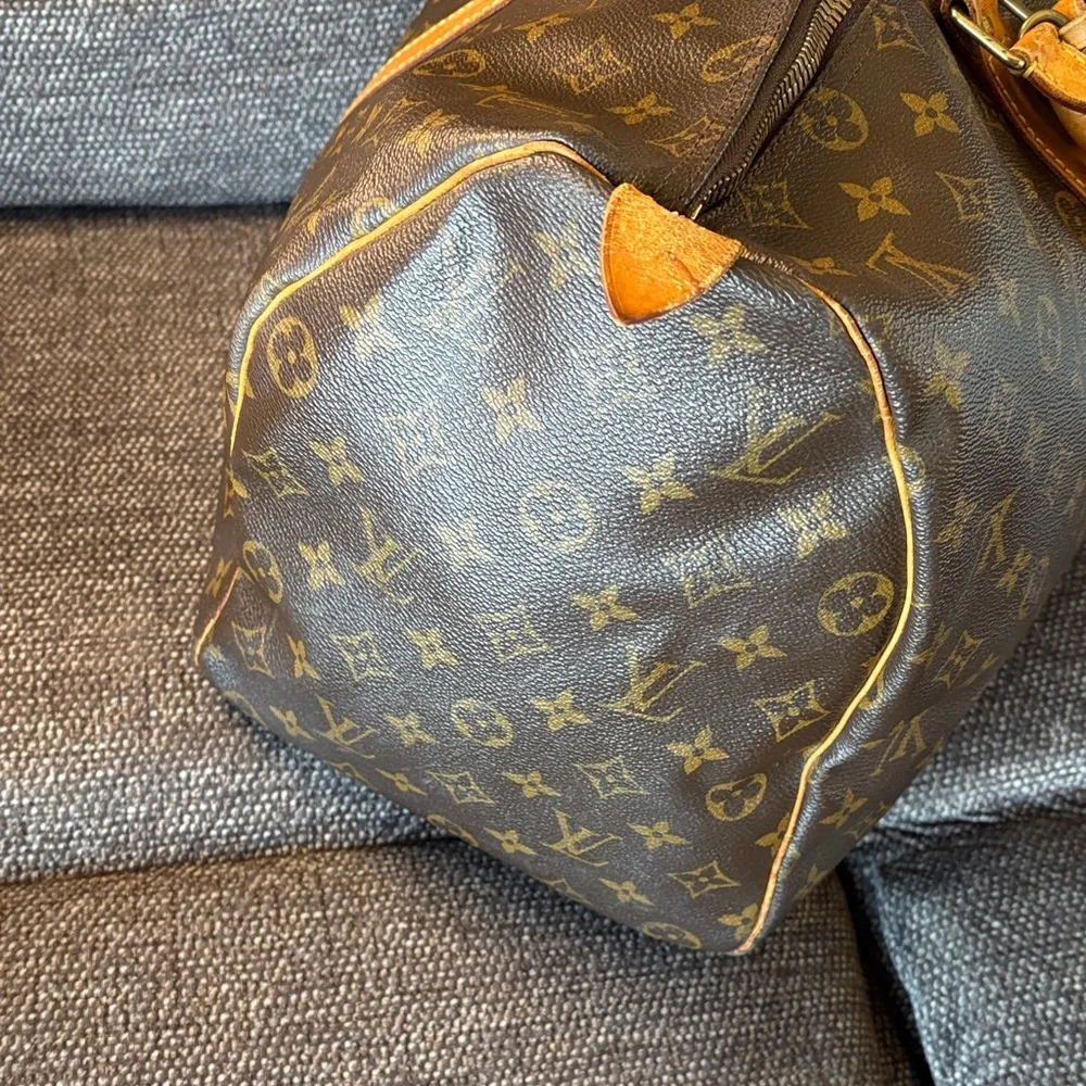 Louis Vuitton Keepal 50 Monogram Travel Bag Duffel