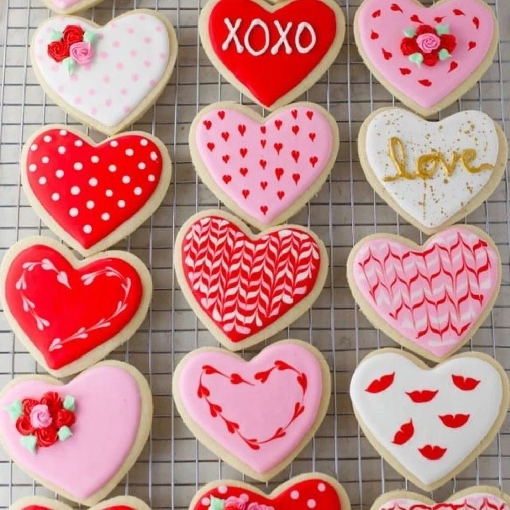 Cookie Cutter Heart Shaped Nesting Set