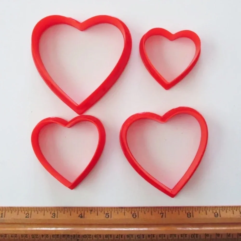 Cookie Cutter Heart Shaped Nesting Set