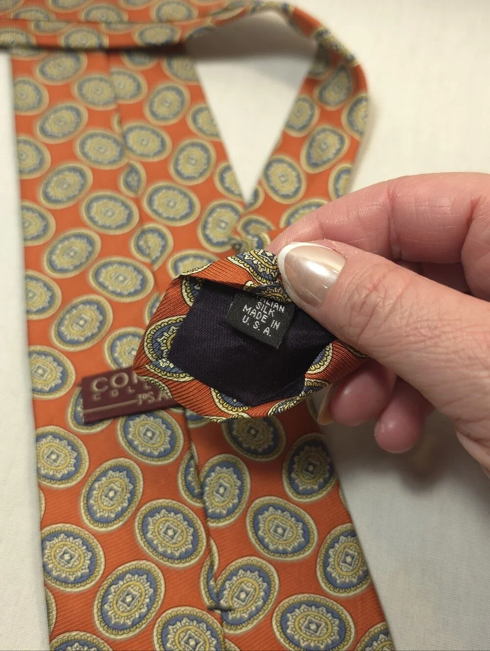 Jos. A. Bank silk tie