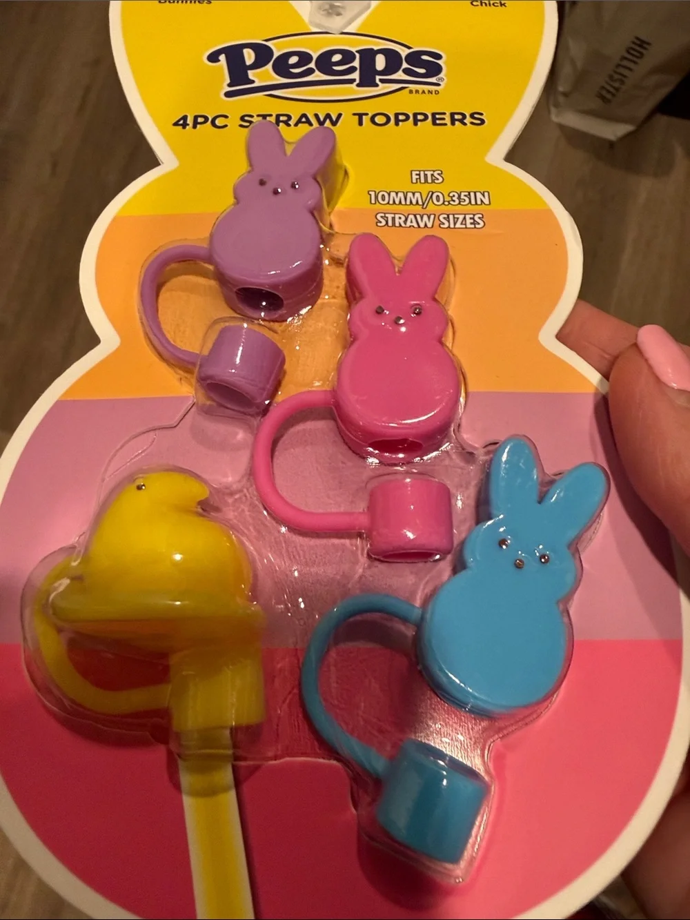 Peeps cute straw
