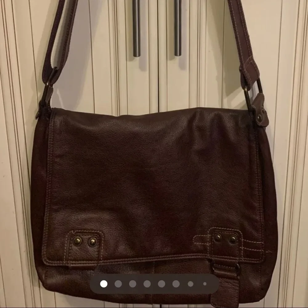 M. Julian Leather Laptop Case, Briefcase Computer Bag.
