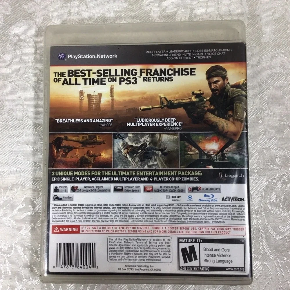Sony ps3 call