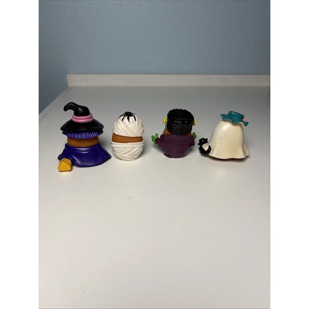 1992 McDonald's Halloween McNugget Buddies - Set of 4 Vintage Nugget Toys