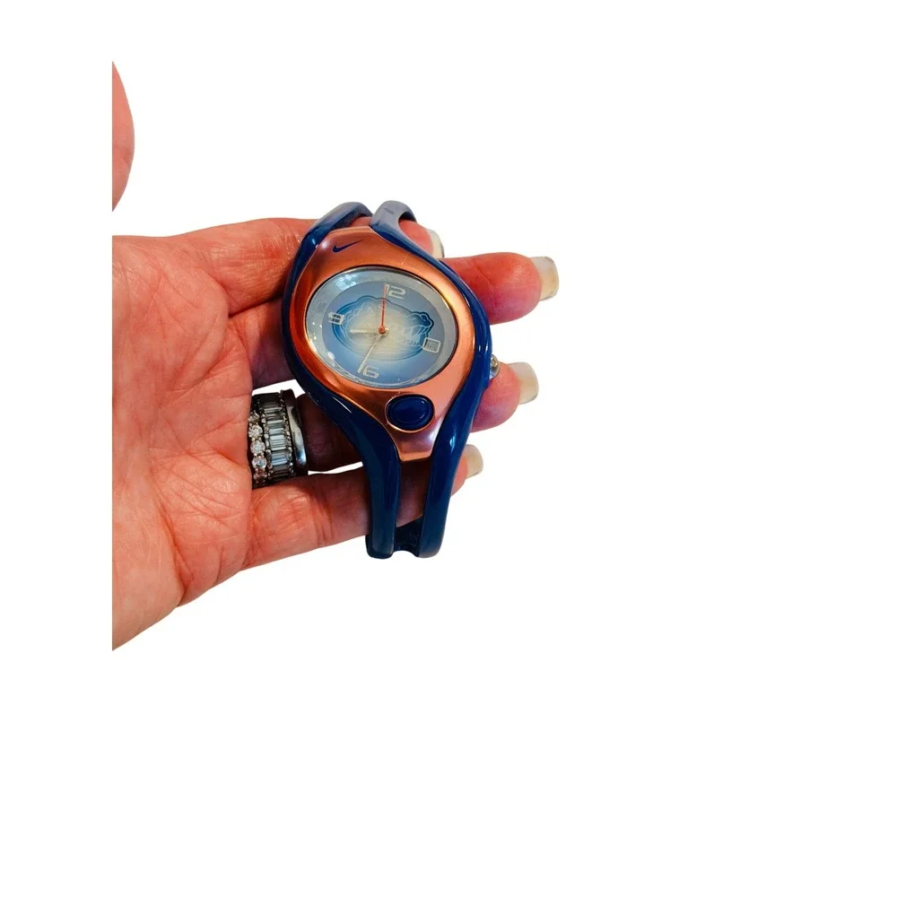 Nike Team Florida Gators Watch Blue Orange WR0078 VG71-5080 NCAA Sports Mens