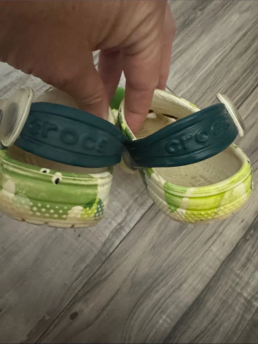 CROCS playful camo