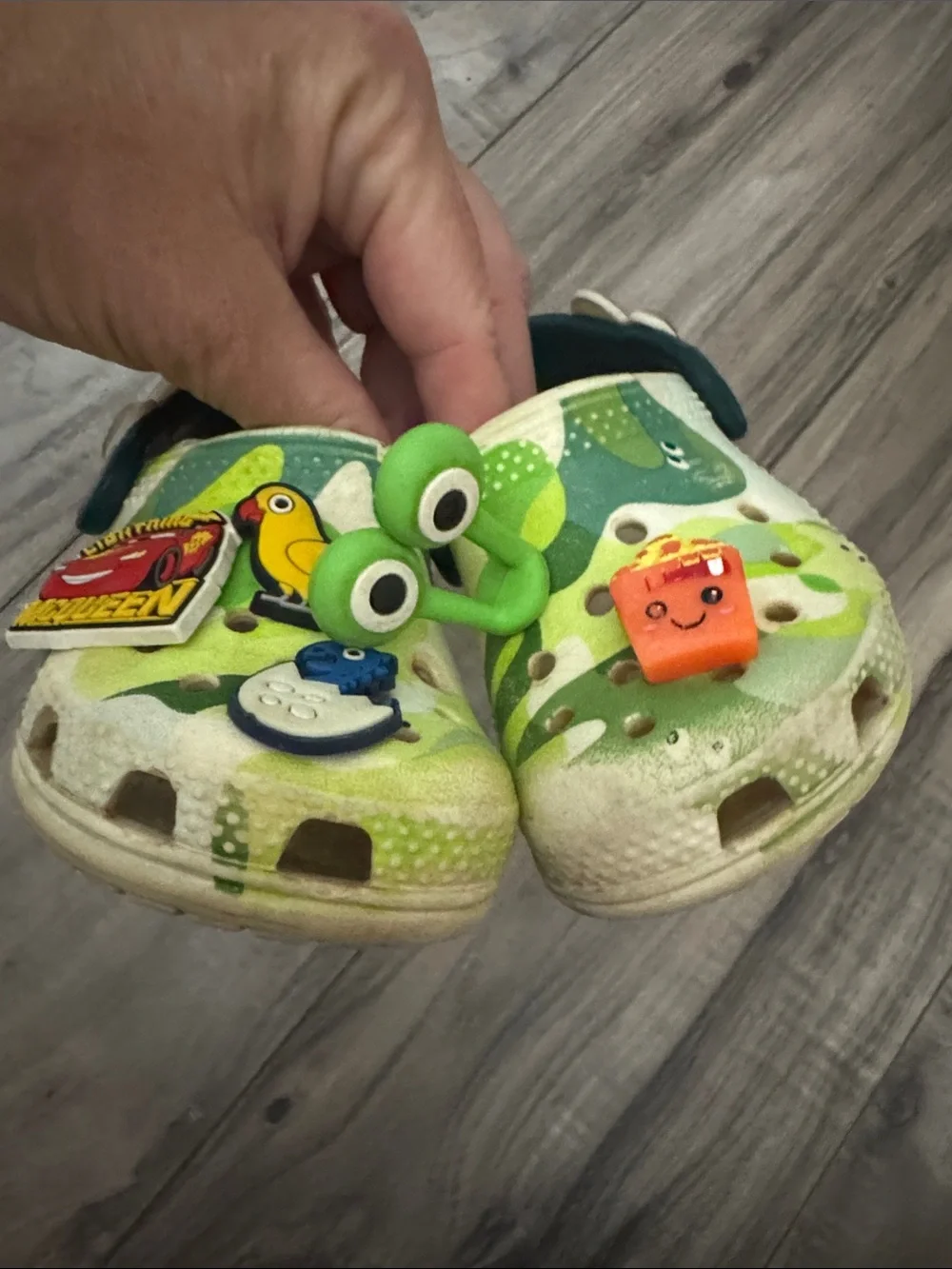 CROCS playful camo