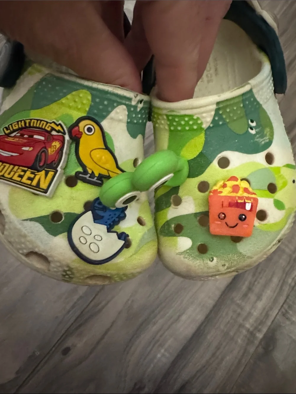 CROCS playful camo