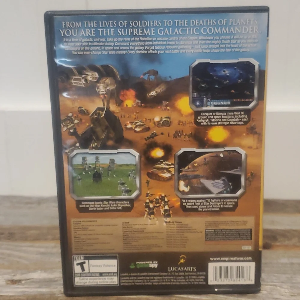 Star Wars PC CD-Rom games
