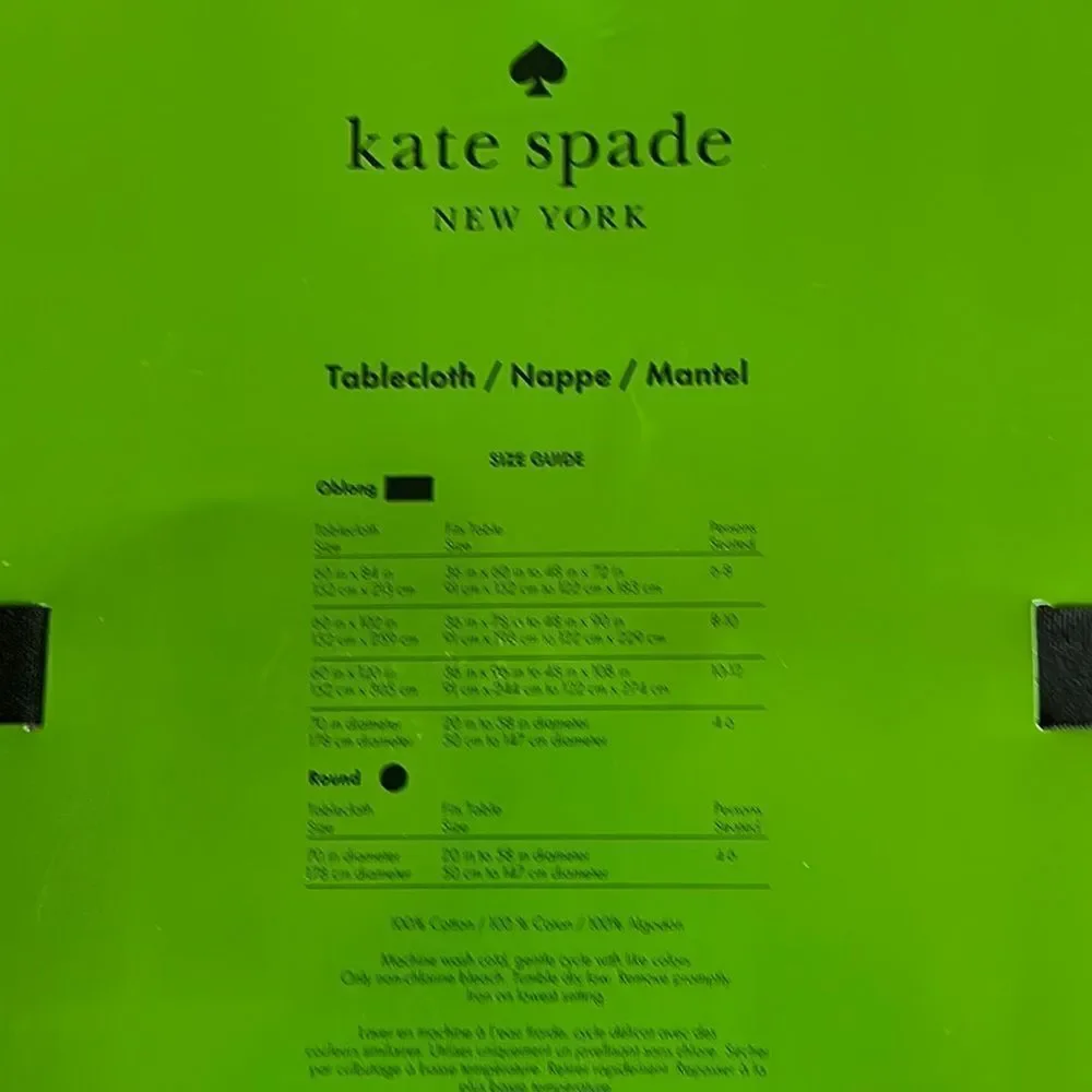 kate spade oblong flaws