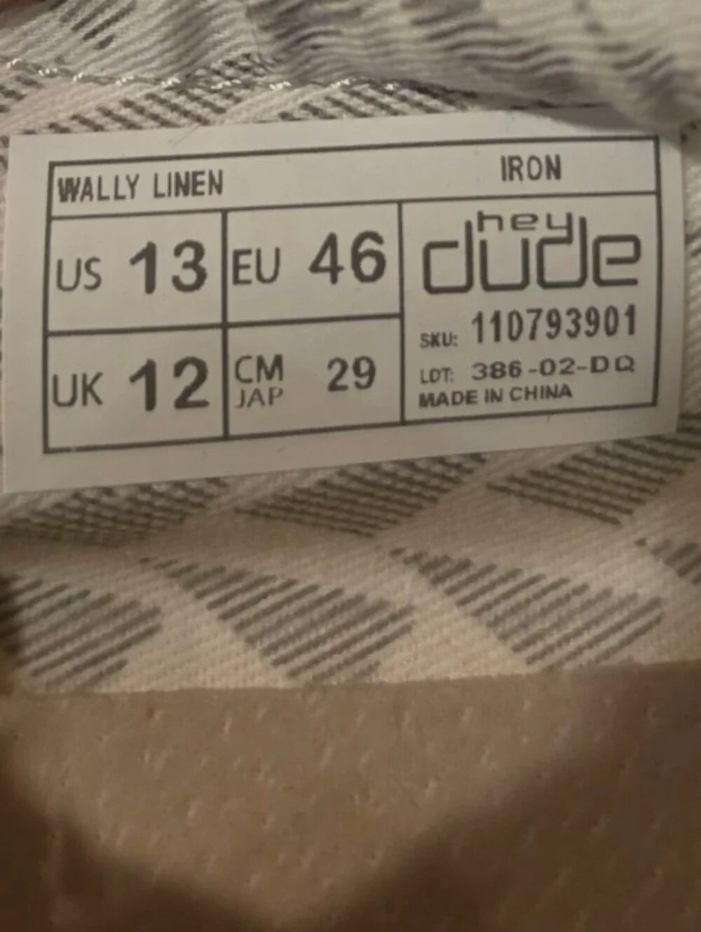 Hey Dude casual slip