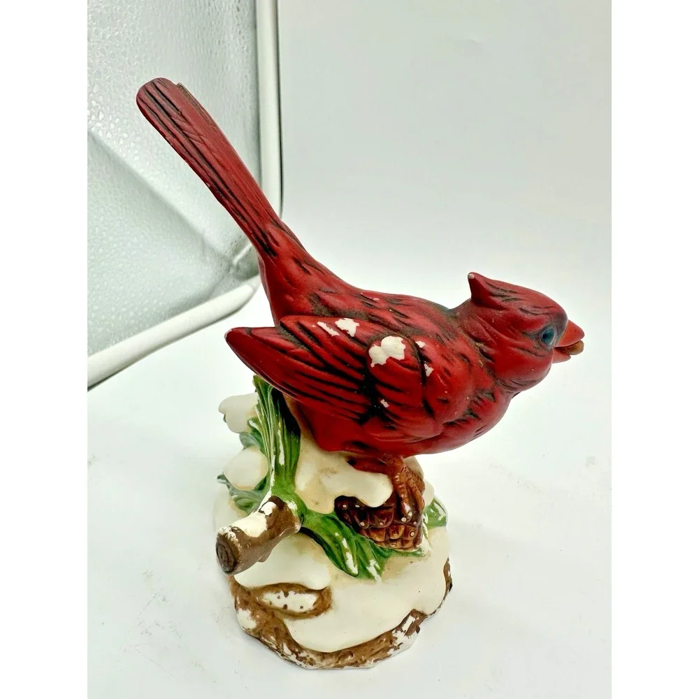 N/A red intricate figurine
