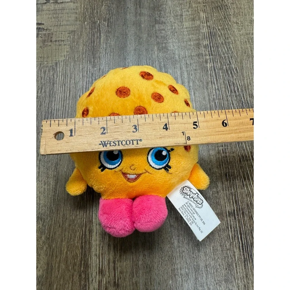 Shopkins Kooky Cookie Plush 6 Inch Yellow Stuffed‎ Toy Moose Enterprise 2016