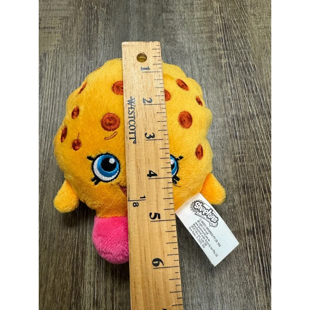 Shopkins Kooky Cookie Plush 6 Inch Yellow Stuffed‎ Toy Moose Enterprise 2016