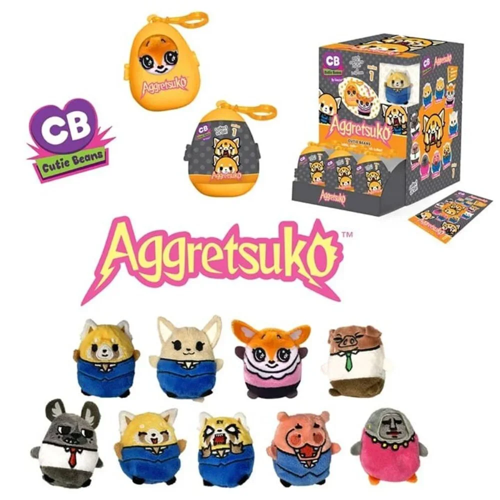 Aggretsuko Cutie Beans Series 1 - Director‎ Gori with Clip Case