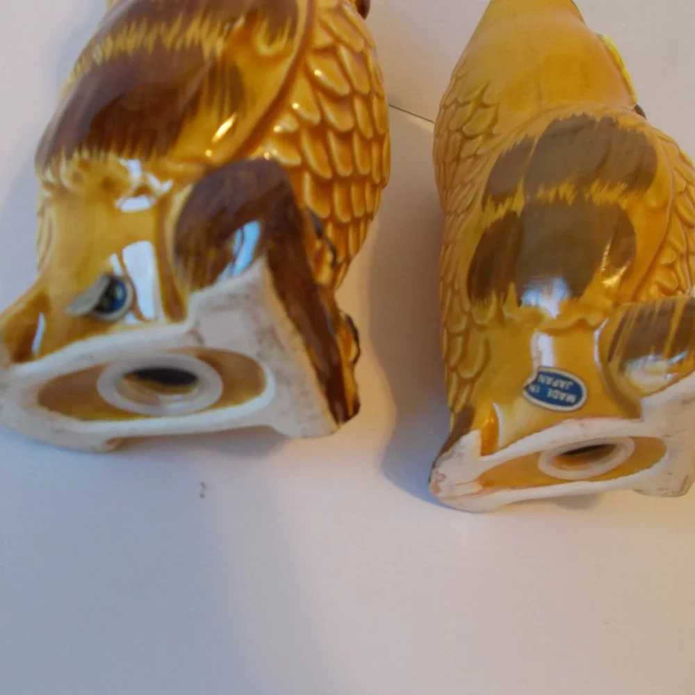 VTG Retro Owl Ceramic Salt &‎ Pepper Shakers Made in Japan