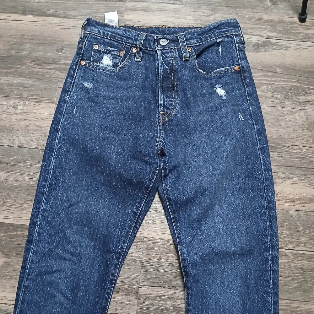 Levis indigo skinny chic