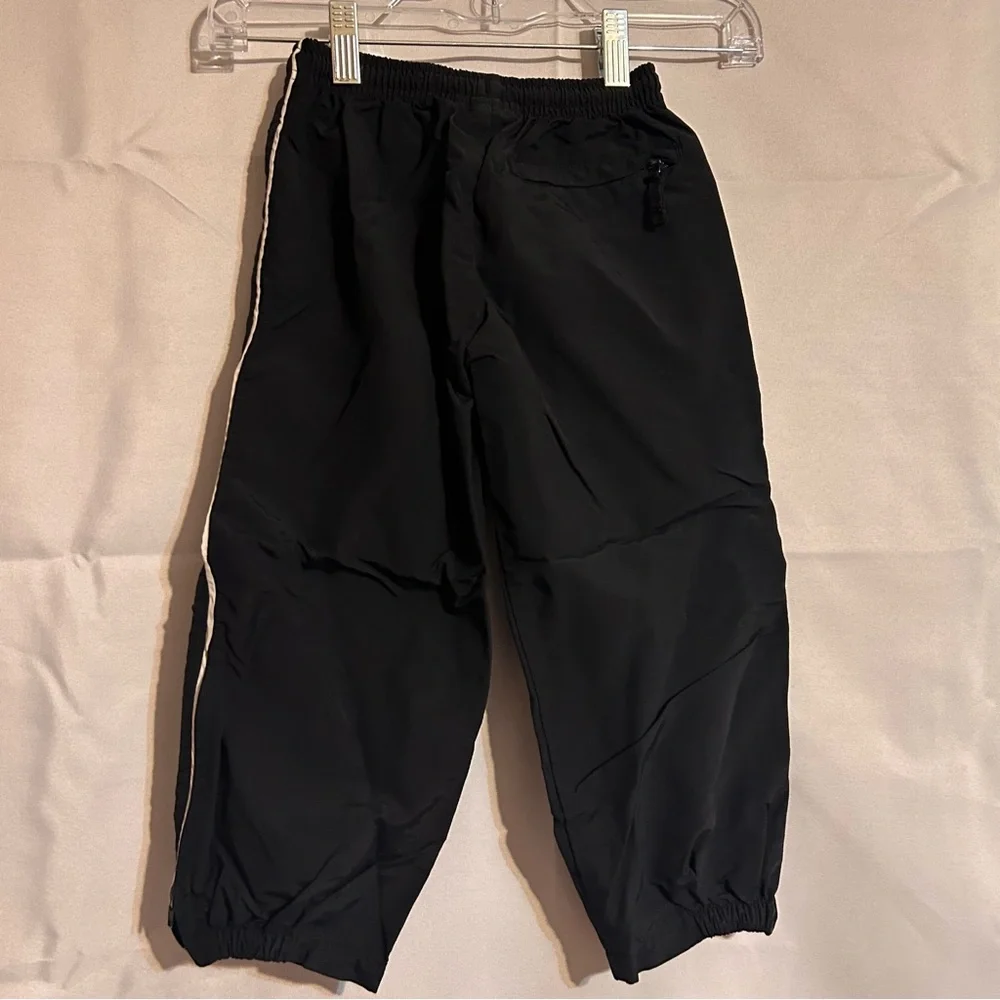 Two pairs‎ of lands end pants size 4 , one blue one black