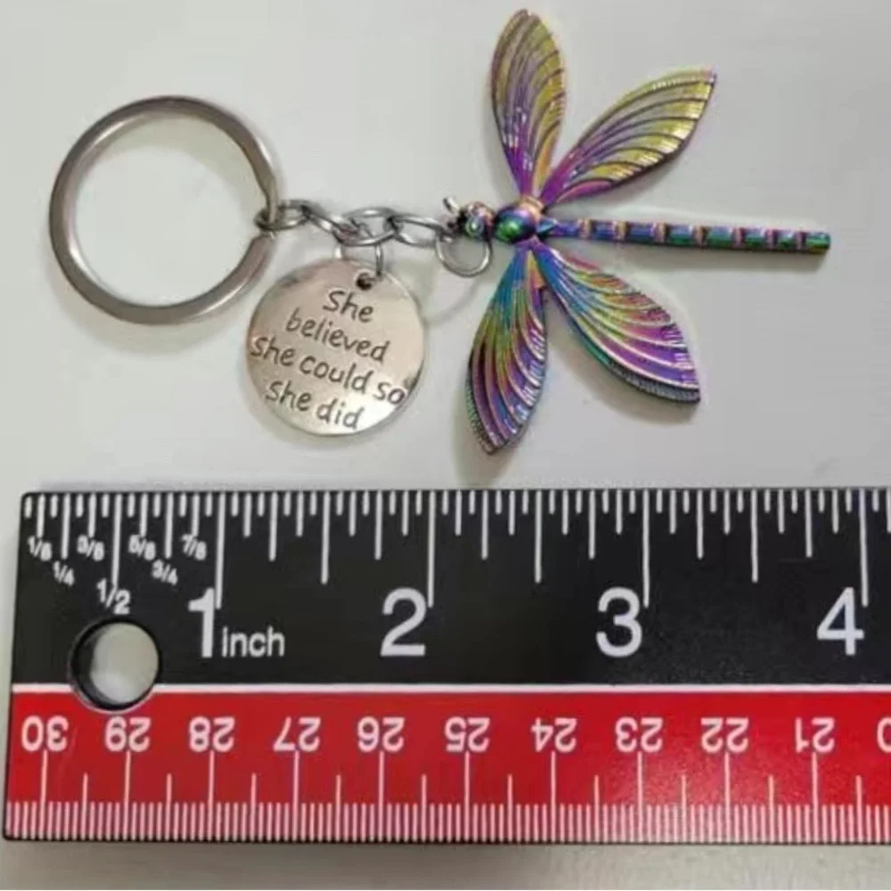 Firefly Keychain Charm Pendant Backpack Bag Charm Velvet Gift Pouch 2 Pieces