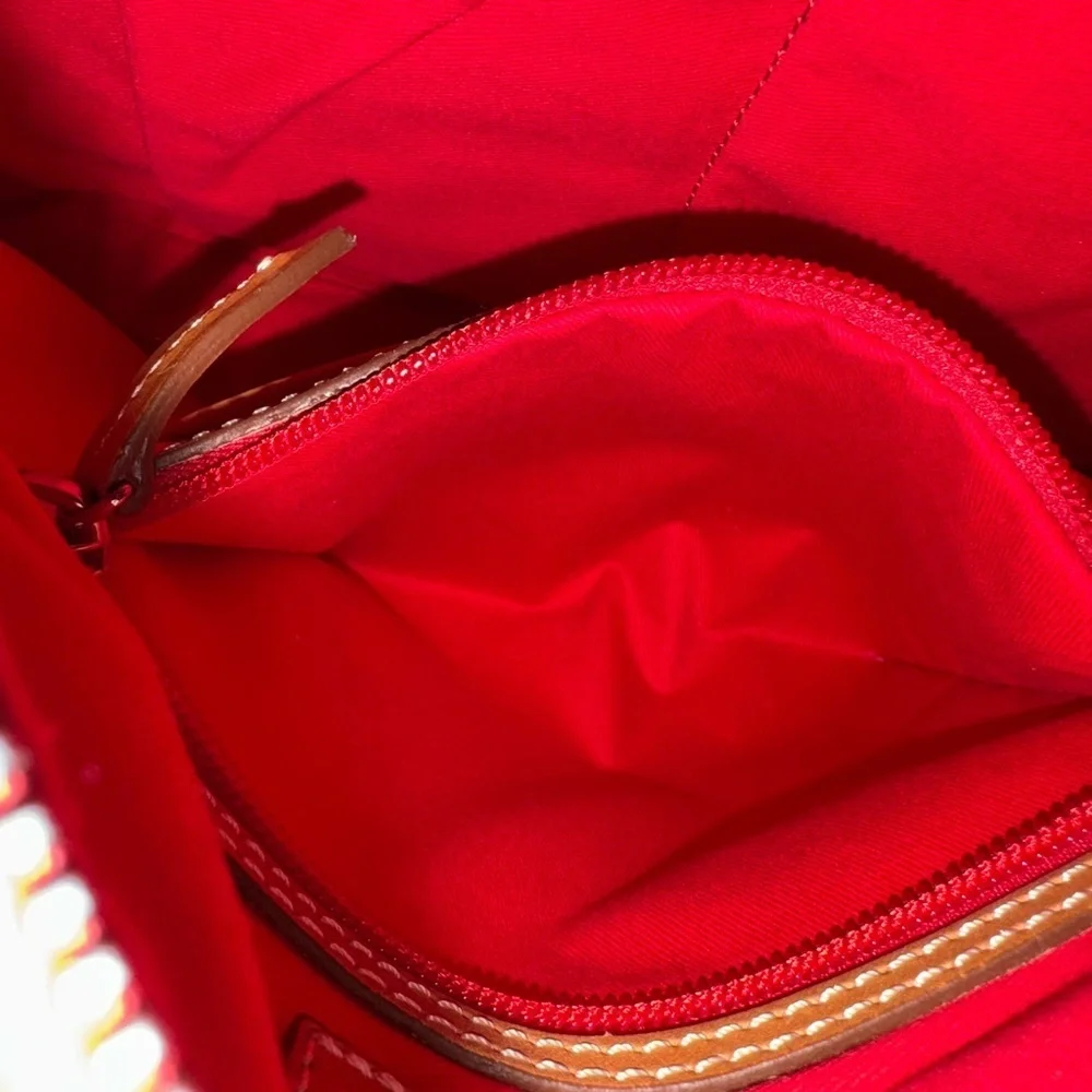 Dooney & Bourke Gray Leather Hobo Bag