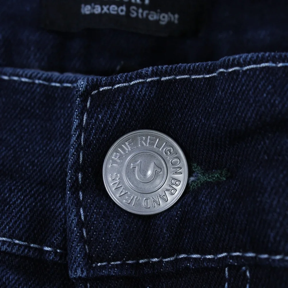 True Religion Ricky Straight Jeans for Men - New with Tags - Size 36 x 34