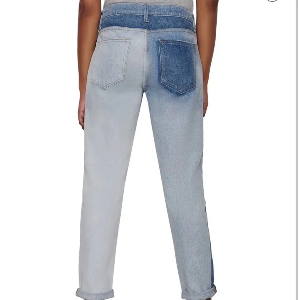 Frame Le Garçon mid-rise Straight Fit Jeans Dinsmore M
