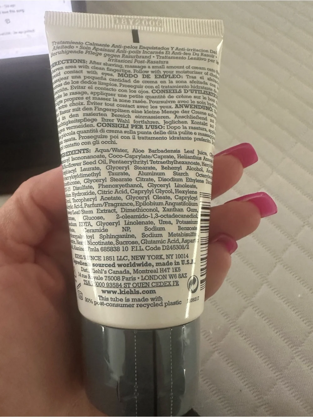 Kiehls hairs hydrates