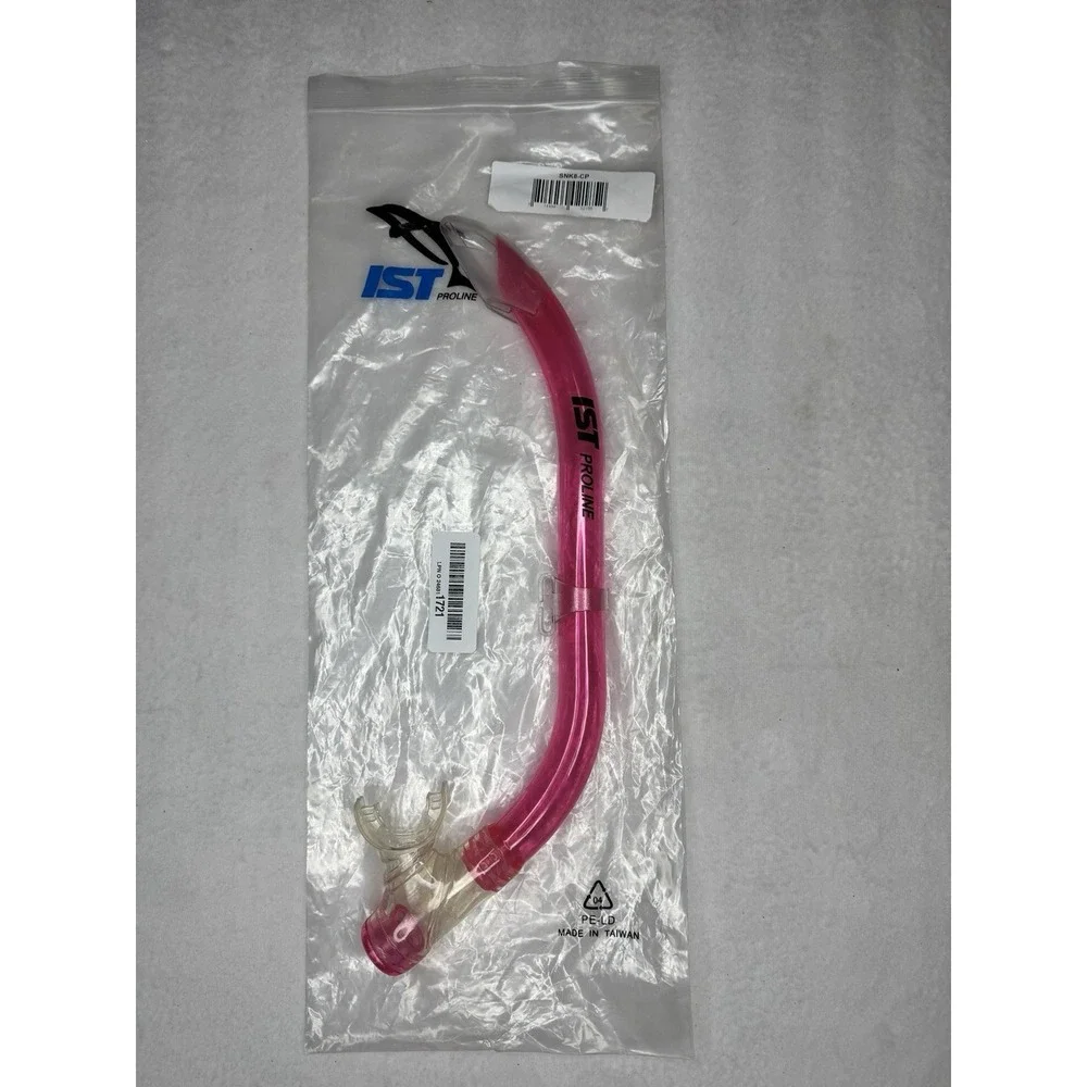 IST Proline Pink Snorkel SNK8-CP Scuba Diving Snorkeling NEW