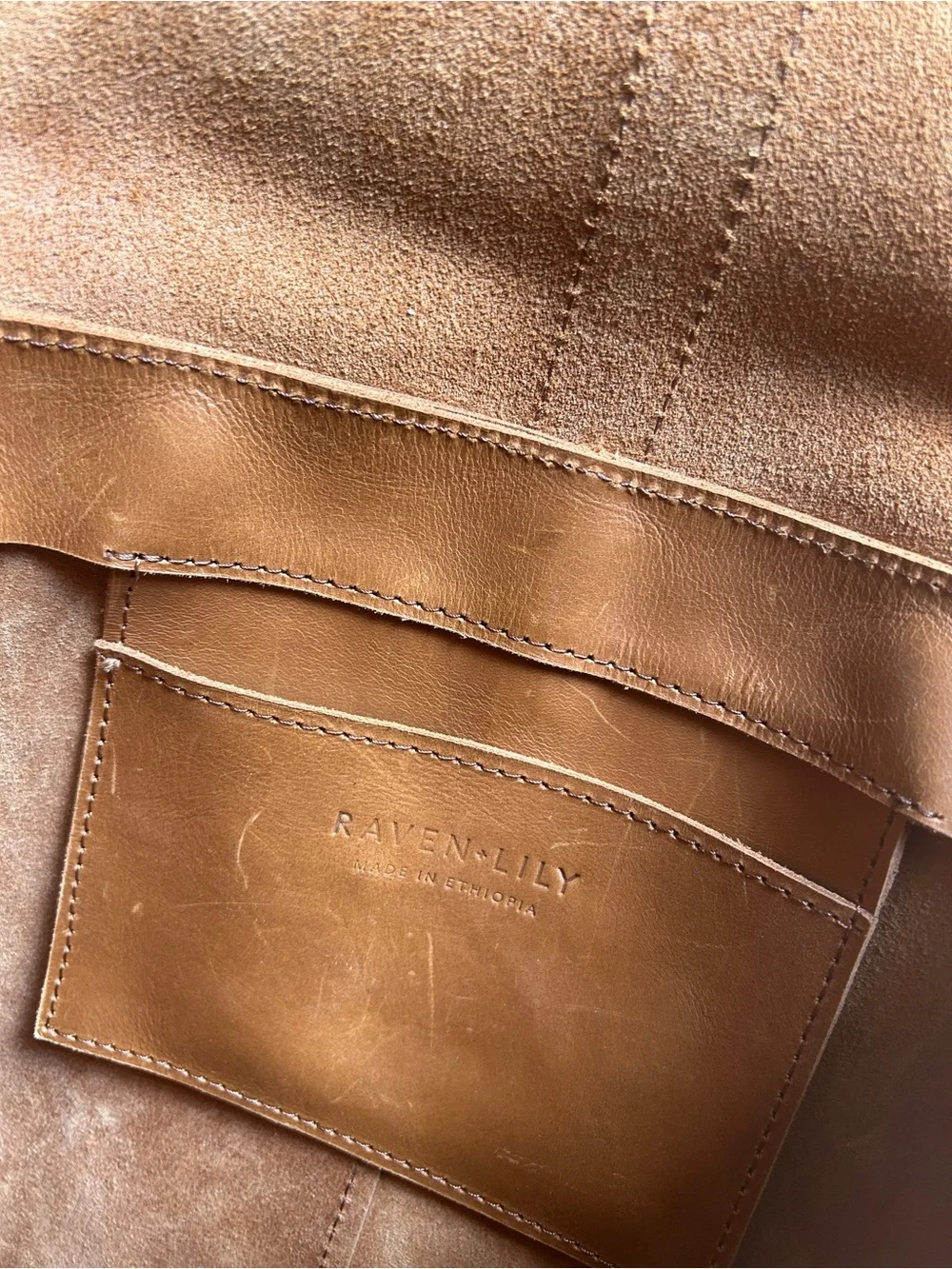 Raven + Lily handcrafted leather