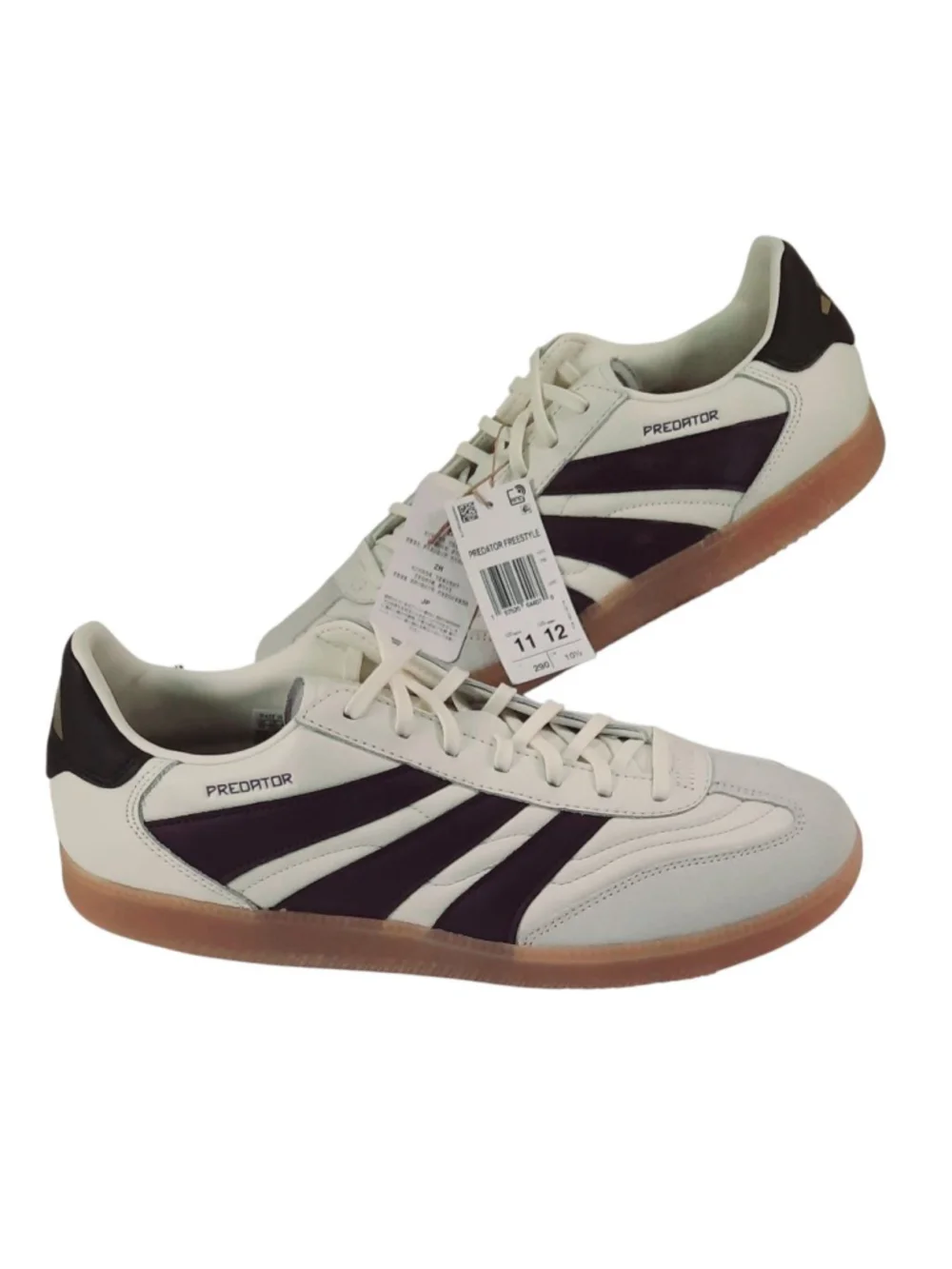 adidas Predator Freestyle - Ivory Aurora Plum Gold JI1161 Men's Size 11
