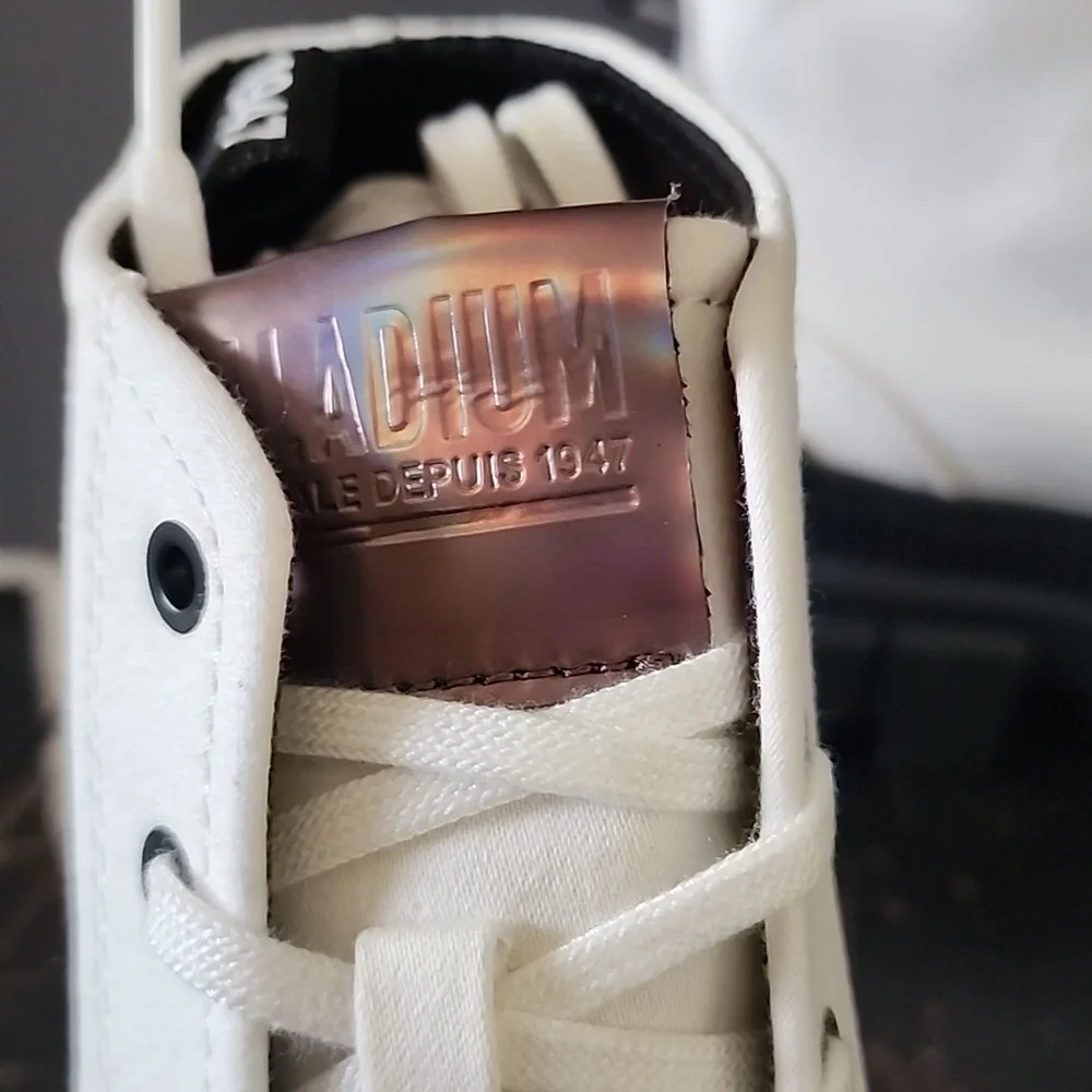 Palladium Revolt HI TX Womens White Chunky Platform Boots New!