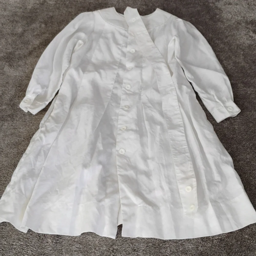 Laura Ashley white semi
