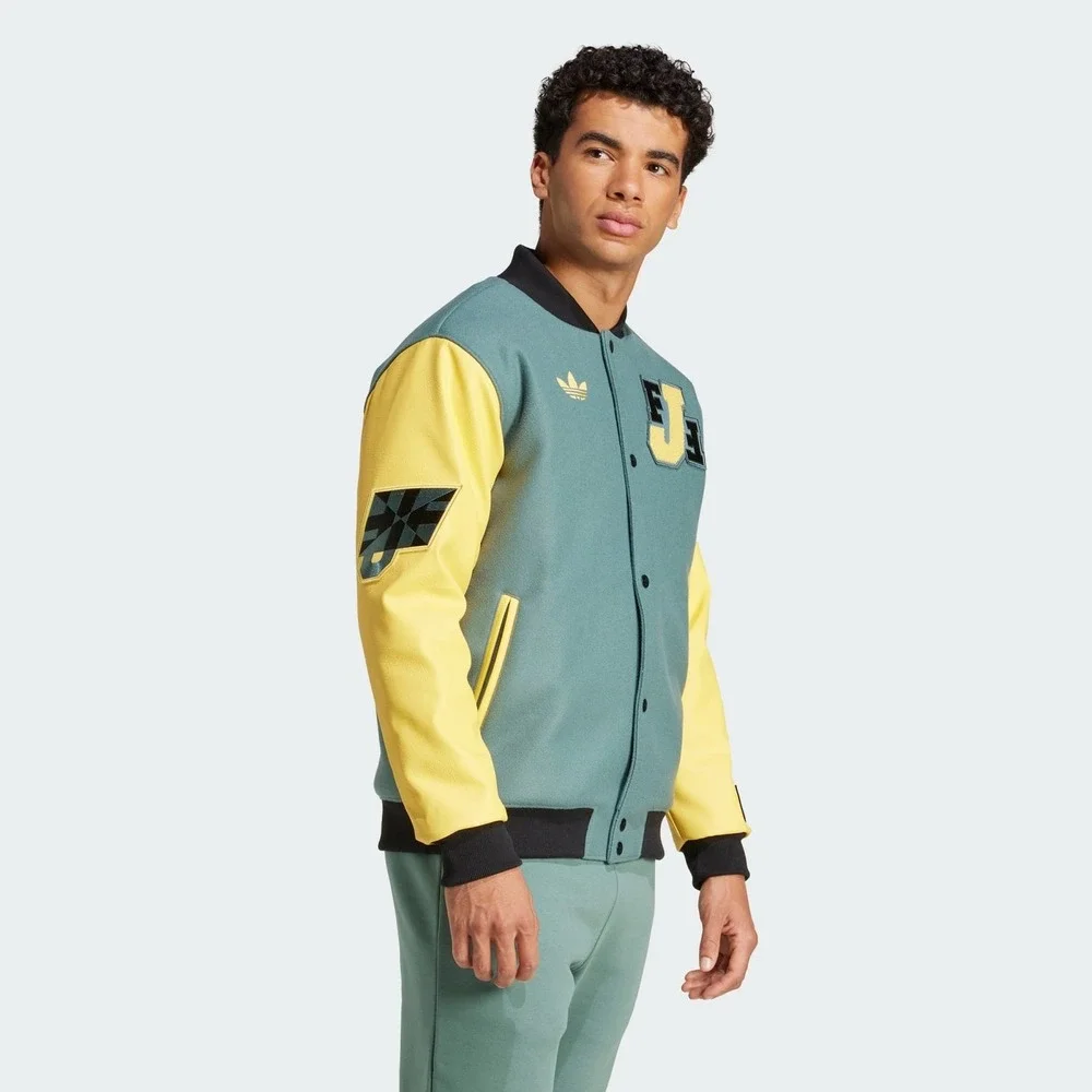 Adidas‎ Originals Jamaica Football Federation 24/25 Varsity Jacket Size M NWT