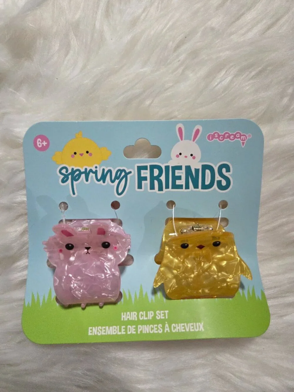 Spring Friends Bunny & Chick Mini Claw Clip Set (DAMAGED)