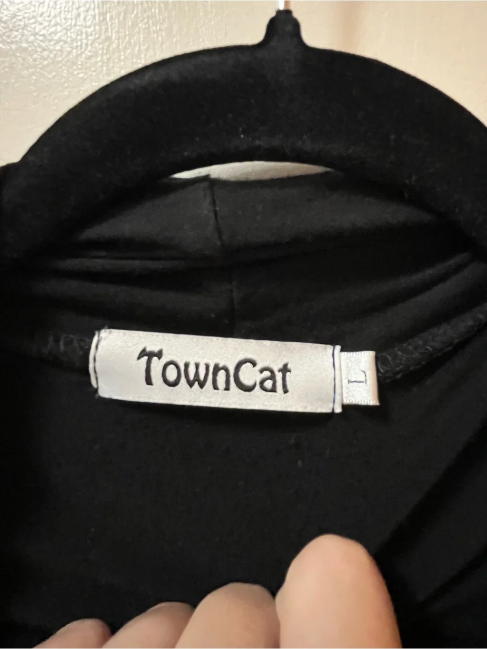 Black Open-Front Women's Cardigan Sweater