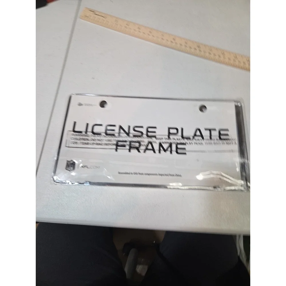Kansas City Chiefs‎ 1 License Plate Frame New Official