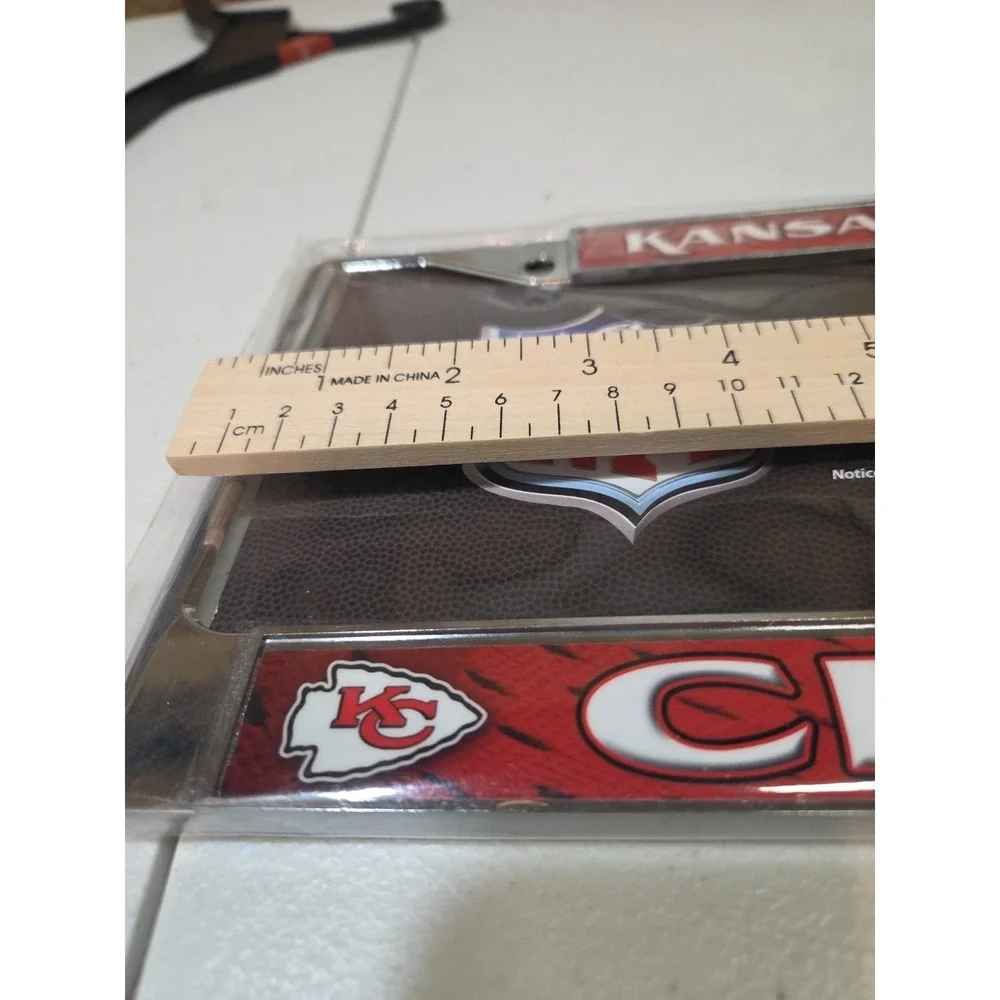 Kansas City Chiefs‎ 1 License Plate Frame New Official