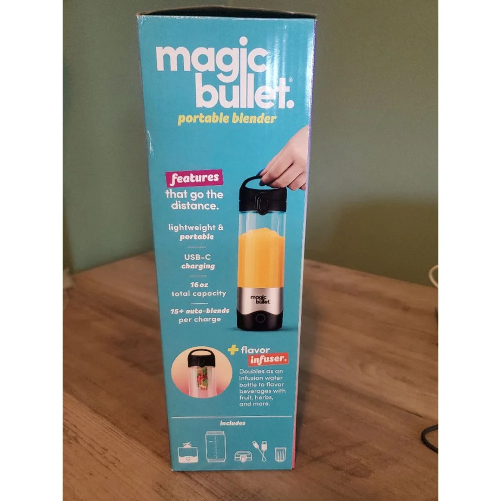 Magic Bullet Portable Blender - Silver & Black - One Size