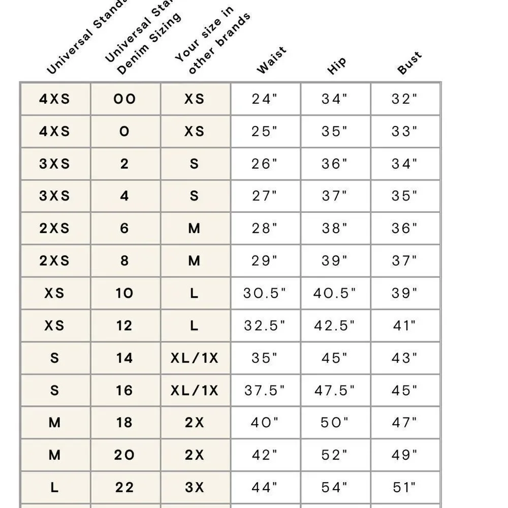 Universal Standard classic straight