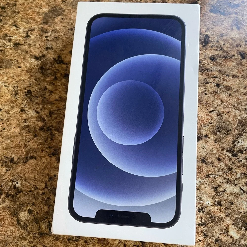 Sleek Smartphone‎ with Black empty box
