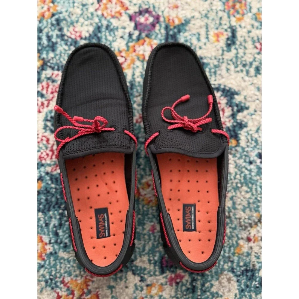SWIMS Braided Lace Boat Shoes‎ Loafers Casual Lightweight Men’s 8