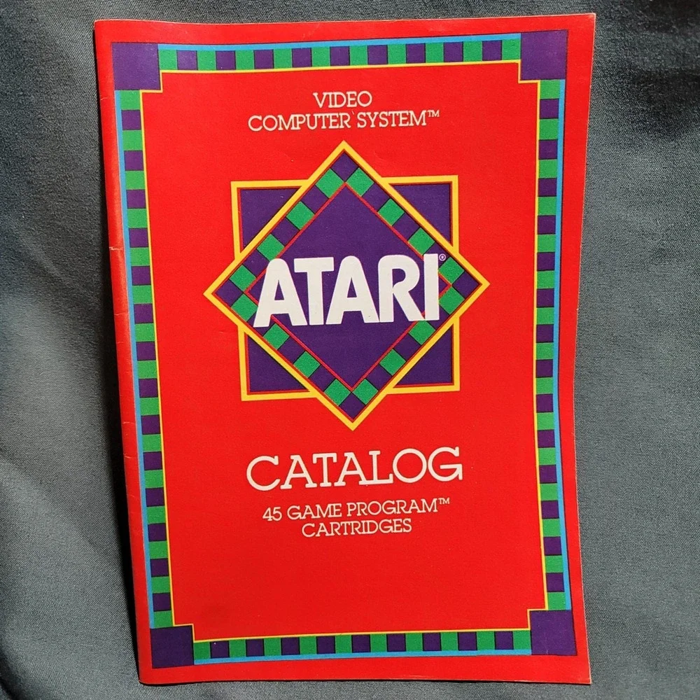 Vintage 1981‎ Atari Activision Catalogs Video Game