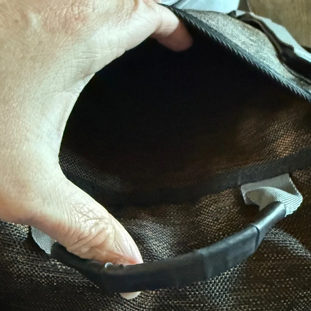 Merrell Messenger Bag Brown Grey Crossbody Laptop Padded Strap Outdoors Gorpcore